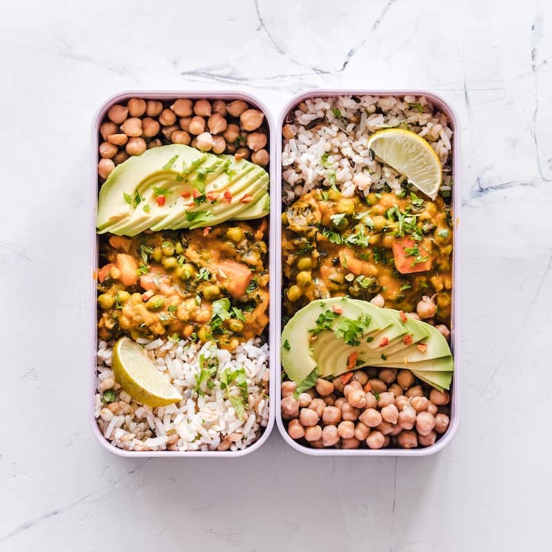 photo of beautrifully arranged food